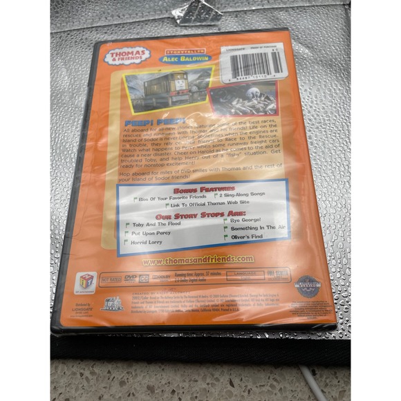 Thomas Friends Races Rescues Runaways And Other Thomas Adventures DVD Kids New - Picture 2 of 10